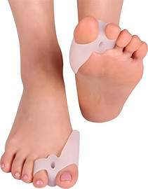 Medical Beauty מיישר בוהן כפול מסיליקון  - לטיפול במפרק הבוהן
