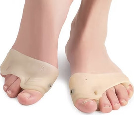 Medical Beauty מפריד אצבעות אורתופדי מסיליקון לתיקון בוהן קלובה