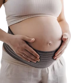 Medical Beauty BellySupport חגורת תמיכה לבטן הריונית מסיבי במבוק