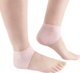 Medical Beauty ComfortSole רפידות ג’ל להקלה על כאבי עקב וסדקים בעור