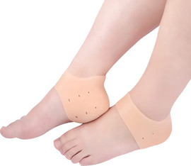 Medical Beauty SoleRelief – גרבי סיליקון ג’ל לעקב להקלה על כאבי עקב וסדקים