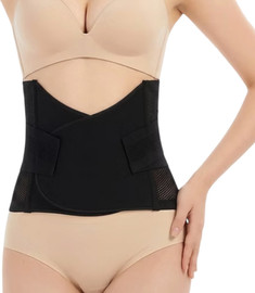 Medical Beauty מחטב בטן לאחר לידה עם חגורות הידוק כפולות BellyFit