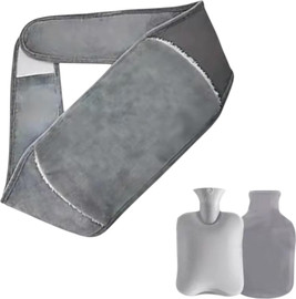 Medical Beauty בקבוק מים חמים עם חגורת בד ייעודית – Warmora Wrap