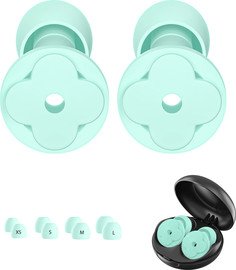 Medical Beauty 33dB‎ אטמי אוזניים מסיליקון לשינה ולריכוז Silentia
