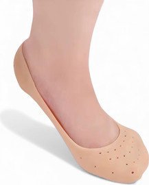 Medical Beauty גרבי סיליקון לריכוך העקב וסדקים בעור HeelSoft