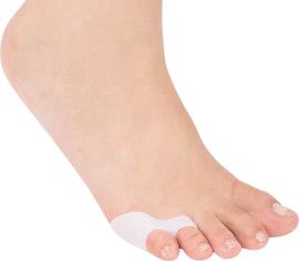 Medical Beauty מפריד אצבעות לזרת מסיליקון SilicoToe
