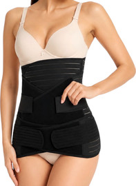 Medical Beauty חגורת תמיכה לאחר לידה 3 ב-1 – Core Support