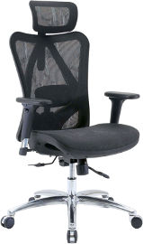 Sihoo כסא מנהלים ארגונומי דגם - Executive Lux Grey