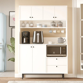 Twins design ארון שירות למטבח /למשרד בצבע לבן דגם אקוודור