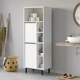 Twins design ארון שירות בצבע לבן ברוחב 60 ס"מ דגם סתיו מבית Twins Design