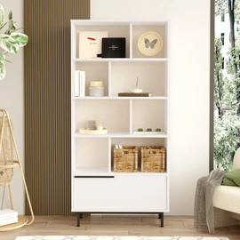 Twins design כוננית ספרים מפוארת ברוחב 83.9 ס"מ דגם זיו מבית Twins Design