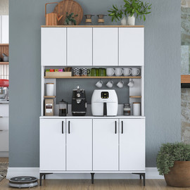 Twins design ארון שירות בצבע לבן דגם אורלנדו מבית Twins Design