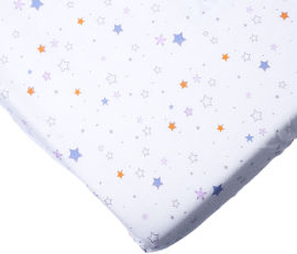Little Penguin סדין למיטת תינוק - כוכבים