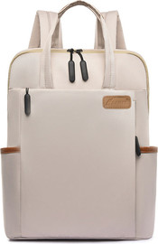 Camel Mountain תיק גב The Intima V2™ למחשב 14 אינץ' עמיד במים - creamy and white (13 13.3 14) אינץ
