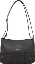 CK תיק צד דמוי עור לאישה מבית Calvin Klein  דגם K60K613171-PBP