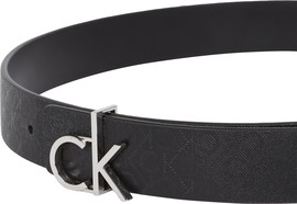 CK חגורת עור לאישה מבית Calvin Klein  דגם K60K612934-BEH