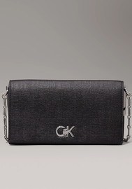 CK תיק צד דמוי עור לאישה מבית Calvin Klein דגם K60K613180-BEH
