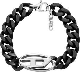 DIESEL צמידDIESEL מקולקציית OVAL D LOGO דגם DX1611931