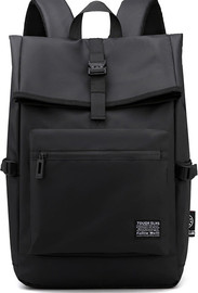 Camel Mountain תיק גב Flex Rolltop למחשב 16 אינץ' עמיד במים מבית כאמל מאונטין - שחור