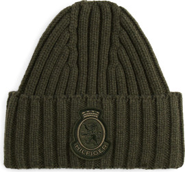 TOMMY HILFIGER TH CREST FLUFFY BEANIE