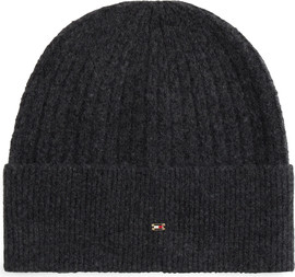 TOMMY HILFIGER TH CABLE ENAMEL FLAG BEANIE