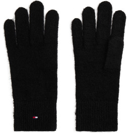 TOMMY HILFIGER TH FLAG FLUFFY KNIT GLOVES