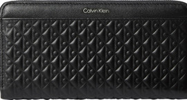 CK EMBOSSED AOP LONG ZIP AROUND