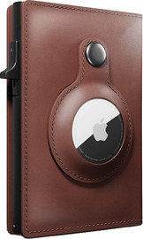 Camel Mountain ארנק The Dudes™ Pro מותאם ל-Airtag עם הגנת RFID - Brown
