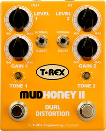 T-Rex פדל דיסטורשיין כפול T-REX Mudhoney II