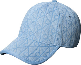 CK DENIM EMBLEM BURNOUT w PATCH CAP