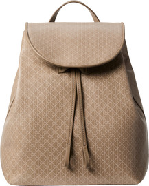 CK EMBLEM AOP FLAP BACKPACK