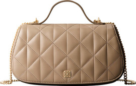 CK QUILTED TOP HANDLE BAG