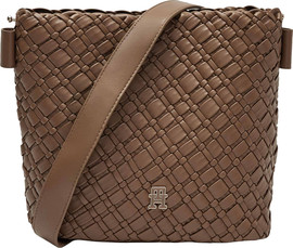 TOMMY HILFIGER TH BRAIDED SHOULDER BAG