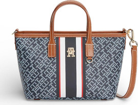 TOMMY HILFIGER תיק דמוי עור TOMMY דגם TOM-AW0AW18389-0GY