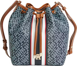 TOMMY HILFIGER תיק דמוי עור מבית TOMMY דגם TOM-AW0AW18392-0GY
