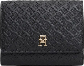 TOMMY HILFIGER ארנק דמוי עור מבית TOMMY דגם TOM-AW0AW18484-BDS