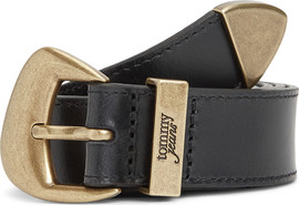 TOMMY HILFIGER חגורת עור מבית TOMMY דגם TOM-AW0AW18845-BDS-75