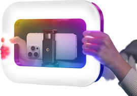 Gti תאורת לד ניידת נטענת המוצר המושלם לשיפור התאורה בכל מקום ובכל זמן  רינג לייט לד עוצמתי