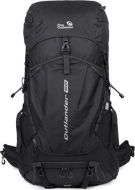 Camel Mountain תיק גב Larnyxor™ Xtreme 60L מתרחב לטיולים - שחור