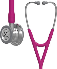 Littmann סטטוסקופ ליטמן קרדיולוגי. צבע ורוד פטל.  דגם 6158 . ראש כפול. יבוא רשמי לישראל