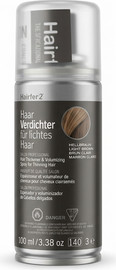 Hairfor2 ספריי למילוי שיער דליל גוון חום בהיר 100מ״ל