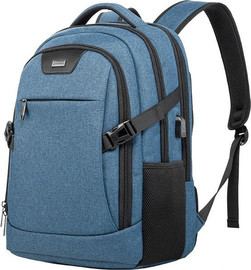 Camel Mountain תיק גב SwiftTote Max 35L למחשב 16 אינץ' עם USB מבית כאמל מאונטין - Navy Blue