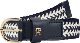 TOMMY HILFIGER חגורה מבית TOMMY דגם TOM-AW0AW18690-0GY-75