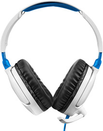 TurtleBeach אוזניות גיימינג TURTLE BEACH RECON 70 FOR PlayStation – לבן כחול