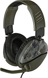 TurtleBeach אוזניות גיימינג Turtle Beach Recon 70 Green Camo חיבור 3.5 מ"מ