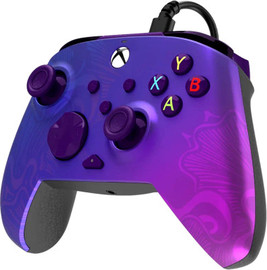 TurtleBeach בקר גיימינג חוטי דגם PDP Rematch™ Glow Advanced Wired בצבע סגול מבית Turtle Beach