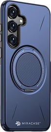 Miracase כיסוי לטלפון סלולרי Samsung Galaxy S25 Plus MIRAMAG כחול