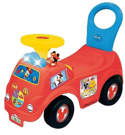 KIDDIELAND בימבה מנגנת מיקי מאוס 2 ב-1 כבאי