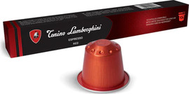 Lamburghini LAMBORGHINI RED X 10 / קפסולות קפה אלומיניום למבורגיני רד