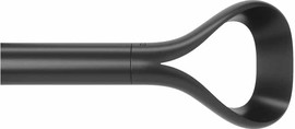 UMBRA מוט לוילון LOOP שחור